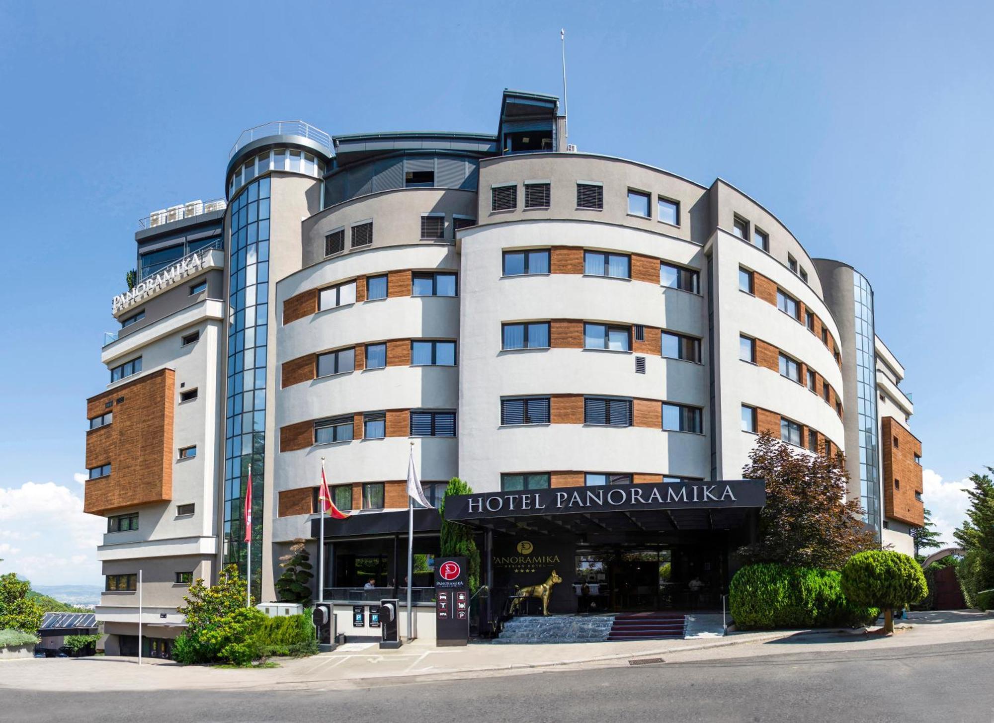 Hotel Panoramika Design & Spa Skopje Exterior foto