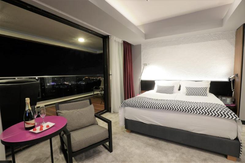 Hotel Panoramika Design & Spa Skopje Exterior foto